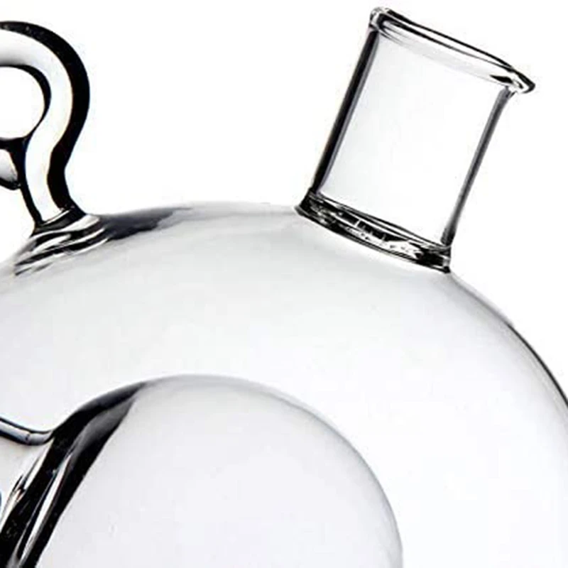 Olive Oil And Vinegar Dispenser 2 In 1 Kitchen Glass Bottle Oil And Vinegar Bottle With Cork Stopper 5