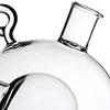 Olive Oil And Vinegar Dispenser 2 In 1 Kitchen Glass Bottle Oil And Vinegar Bottle With Cork Stopper 5