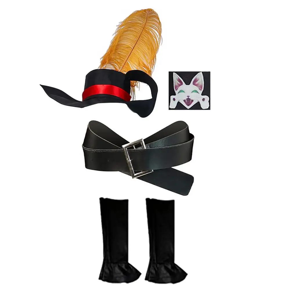 Cosplay Costume Uso Doméstico Gato Vestindo Botas