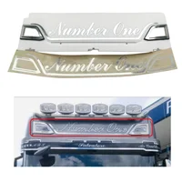 Metal Paste Dome Stickers Decoration Parts for 1/14 Tamiya Truck Tractor Scania 56368 770s DIY RC Cars Upgrade Accessories 1