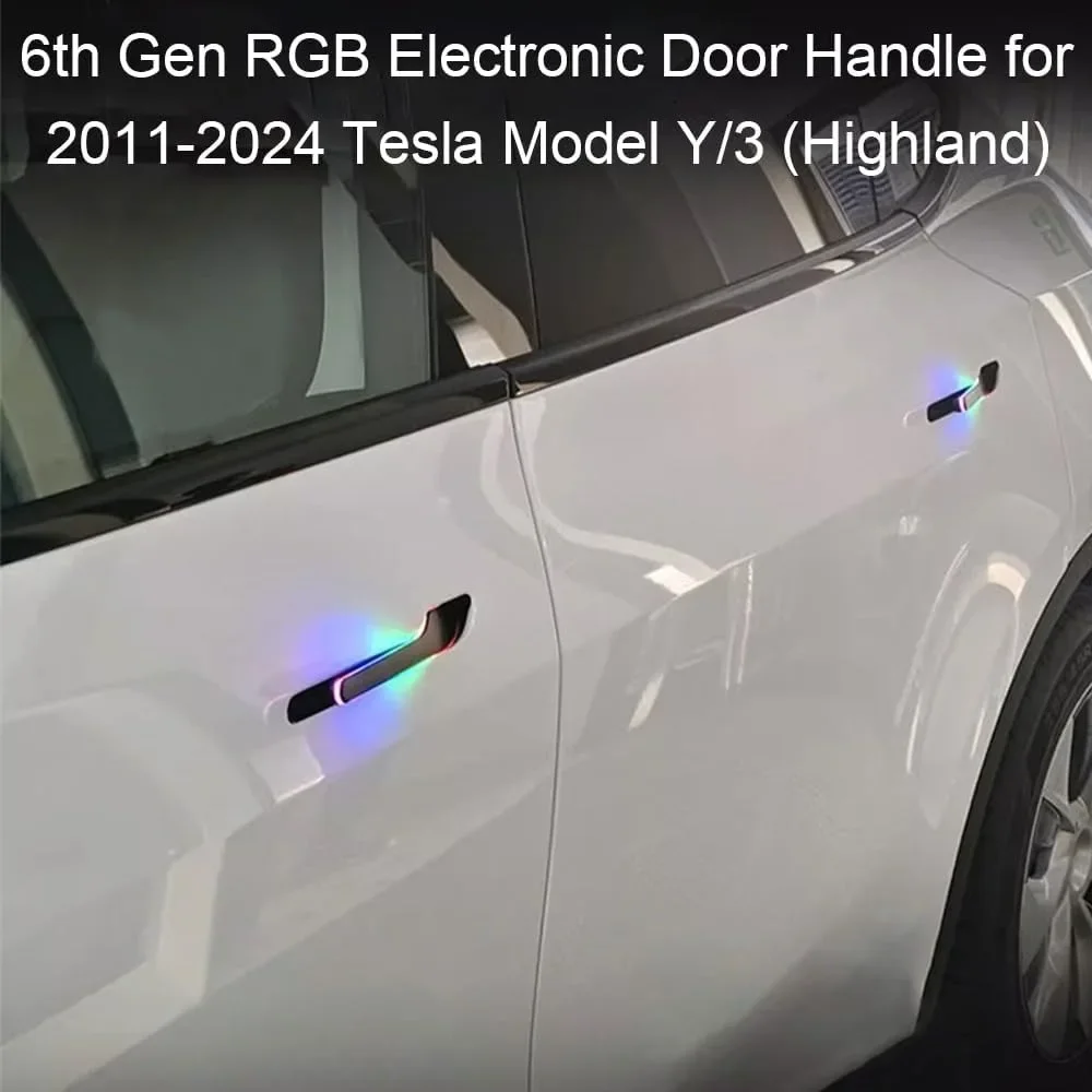 テスラ Y 2025 ジュニパー用 自動ポップアップ ドアハンドル 【公式通販】