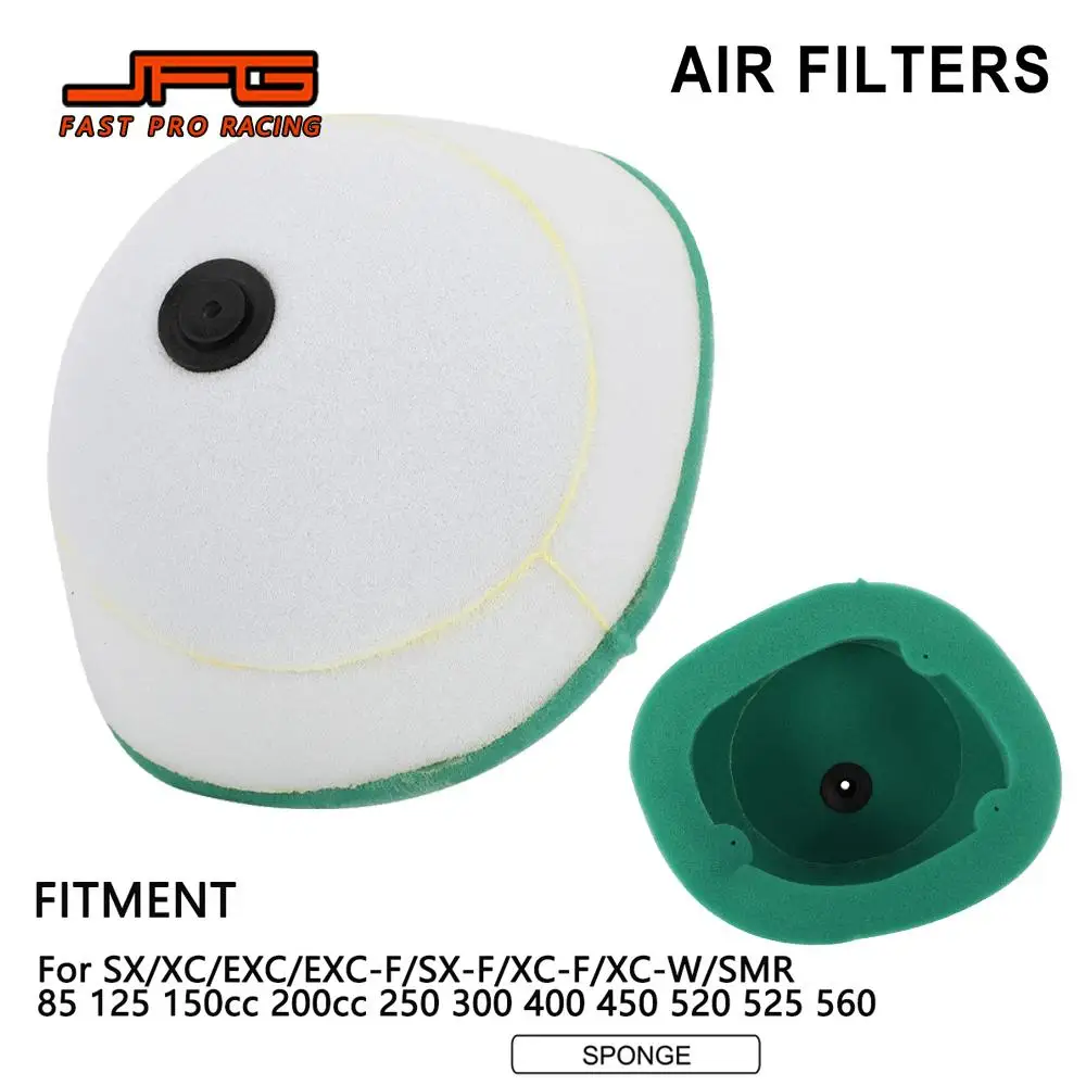 air filter cleaner motocross air filter air filter motorcycle air filter Motorcycle Dual Foam Air Filter Cleaner KTM SX XC EXC SX-F XC-W LC-4 SMR 85 105 125 200 250 300 400 450 520 525