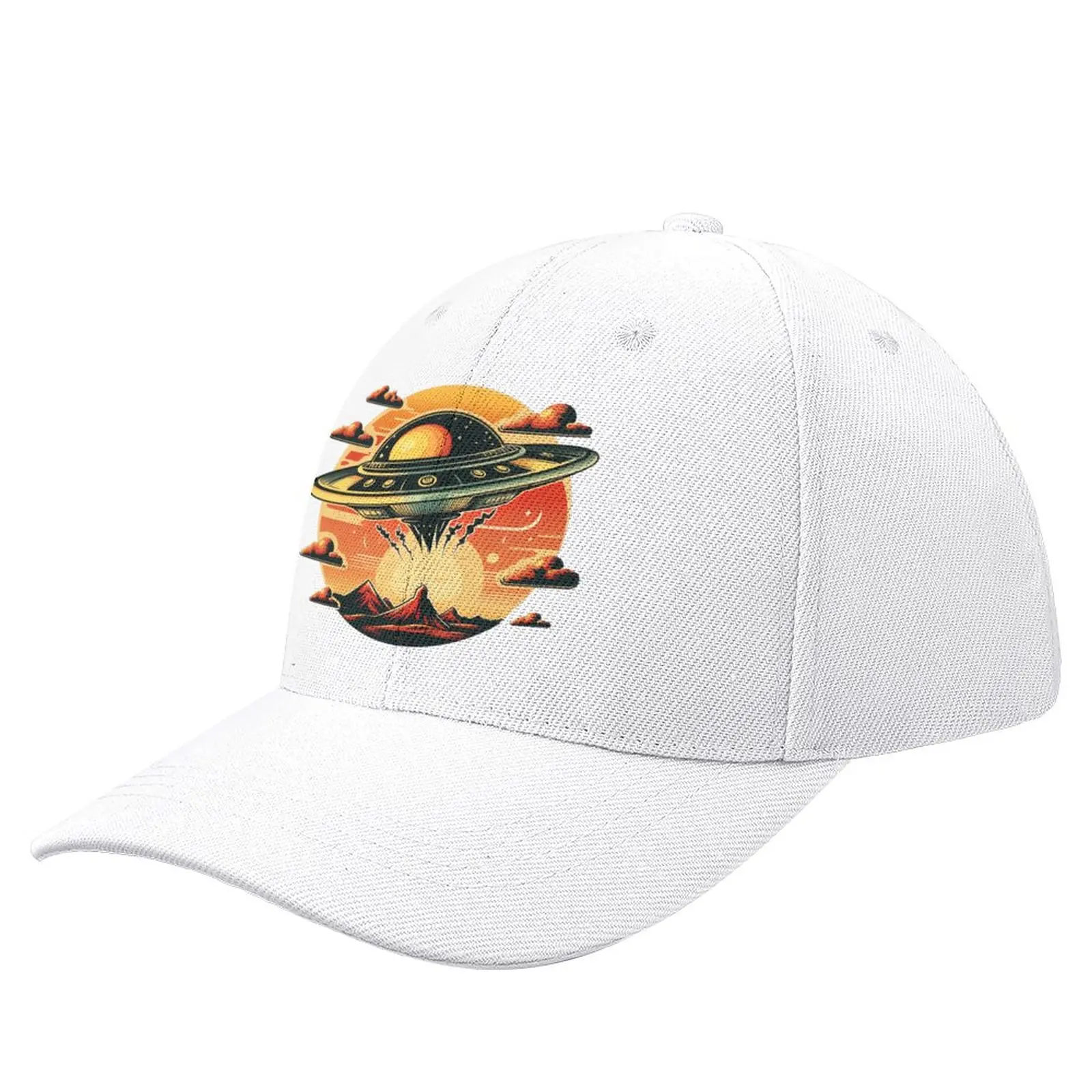 

UFO Classic, Retro UFO Baseball Cap Kids Hat fashion Luxury Man Hat Beach Outing Hats Man Women'S