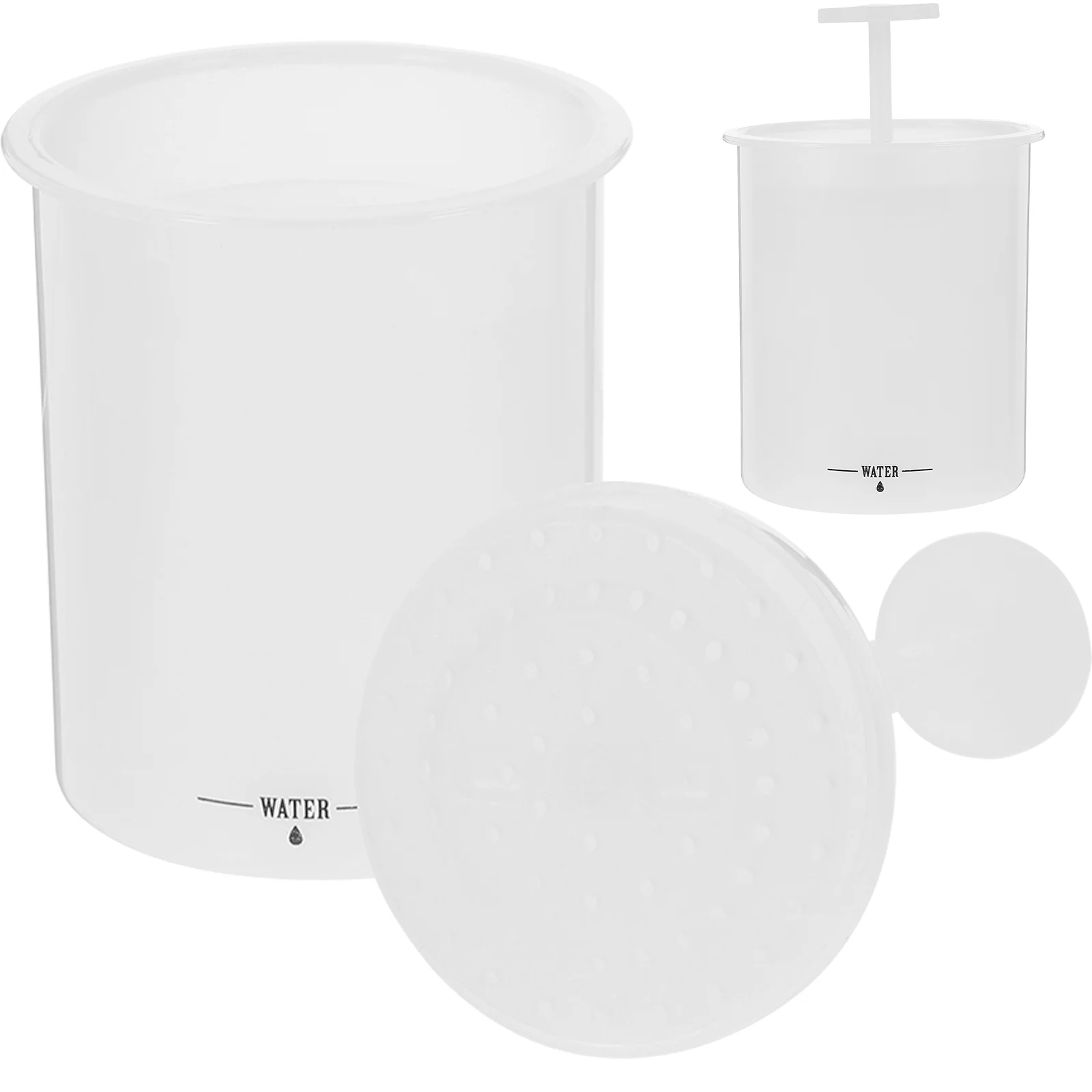 

2 Pcs Facial Cleanser Bubble Machine Frothing Cup Face Wash Maker Thicken Plastic for Washing Bubble