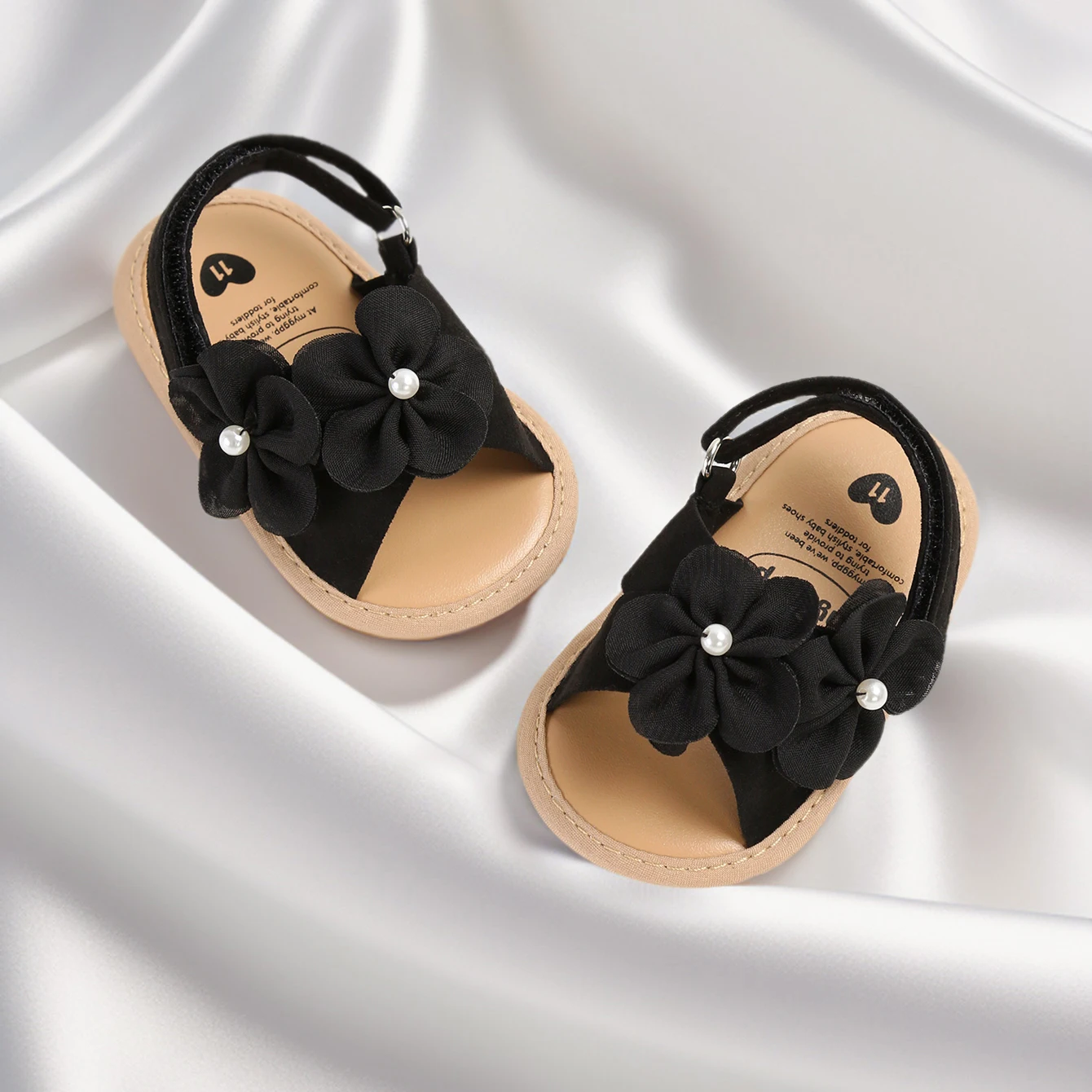 Baby Girls Sandals Summer Shoes Outdoor First Walker Toddler Girls Shoes for Summer 3