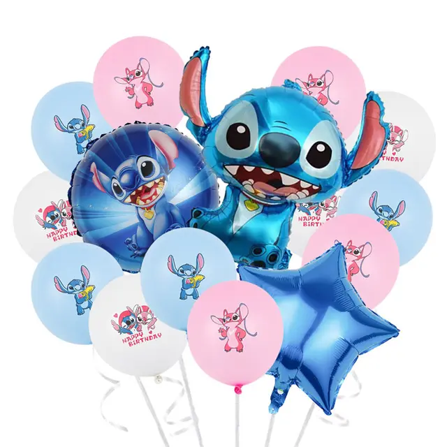 Globos Stitch, Lilo y Stitch Globos Helio Cumpleaños, 10PCS Decoración  Stitch Cumpleaños, Globos de Aluminio, Lilo y Stitch Decoracion Fiesta  Cumpleaños, para Niños y Niñas (Rosa y Azul) : : Hogar y