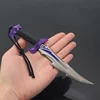Valorant Weapon 18cm New Melee Reaver Knife Metal Reaver Collection Not Sharpened Game Peripheral Samurai Model Keychain Kid Toy 4