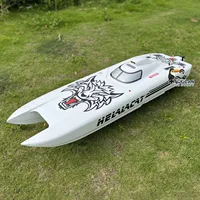 G30E Model Made With Kevlar 30CC Gasoline Racing ARTR RC Boat W/ Radio System Toucan Remote Control Model THZH1252-SMT8 1