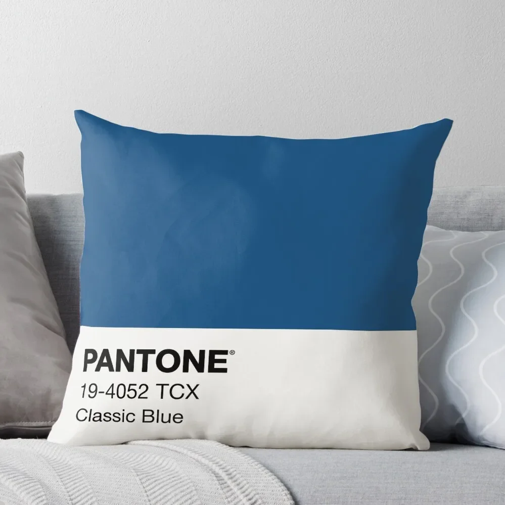 

Pantone Classic Blue Throw Pillow Luxury Pillow Case Decorative Cushions For Living Room Cushions Home Decor