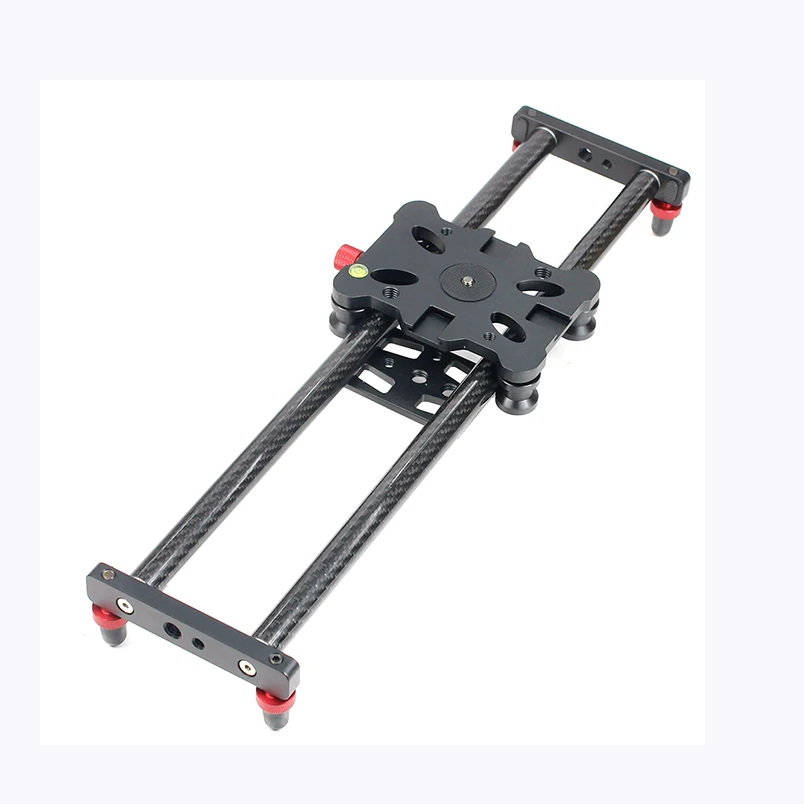 40CM Adjustable Carbon Fiber DSLR Camera Slider Shooting Stabilizer Rail for Canon Sony Video Photography Track Slider