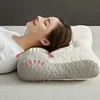 Natural Rubber Pillow Anti Traction Cervical Neck Pillow Soft Elastic Sleeping Pillows Sleep Position Orthopedic Pillow 3