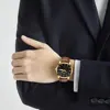 2023 New Men's Business Watch Classic British Style Leather Gold Black Casual Quartz Watch Luxury Glow Men Waterproof Wristwatch 6