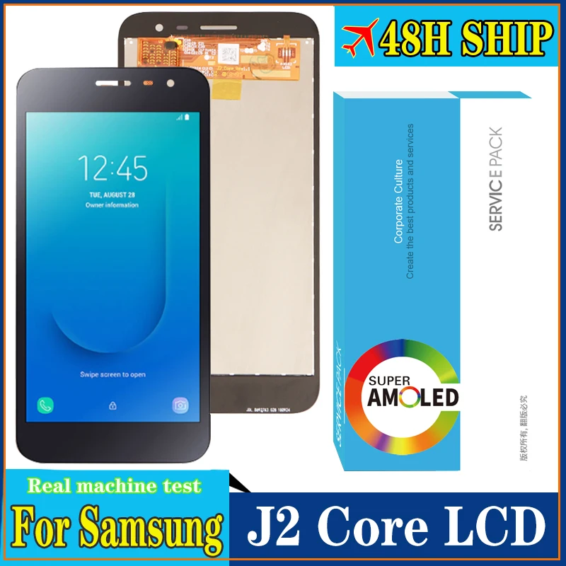ЖК-дисплей Super Amoled 5 ''для Samsung Galaxy J2 Core J260 дисплей с сенсорным экраном и