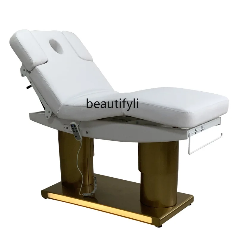 Electric Beauty Bed Multifunctional Medical Micro Plastic Tattoo Embroidery Surgery Dental Bed for Beauty Salon