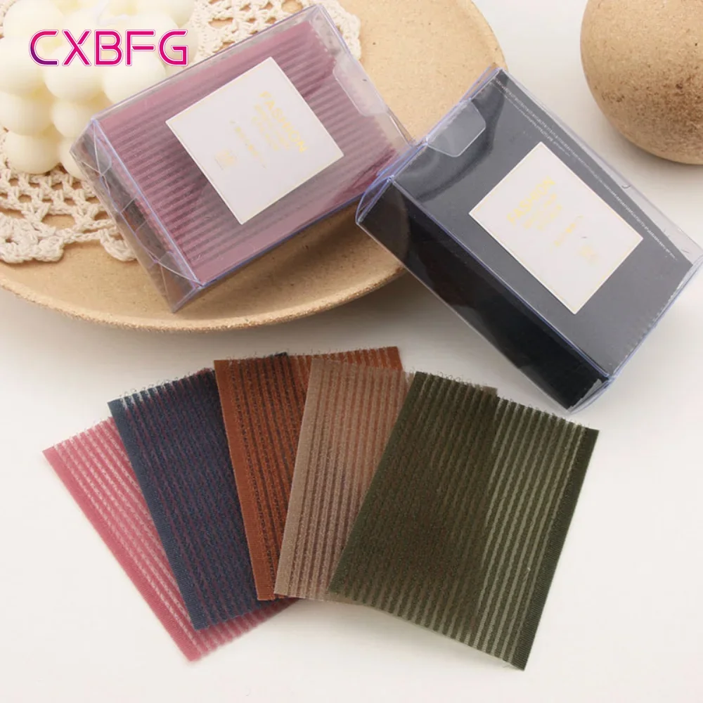 10pcs Hairdressing Hair Sticker Gripper Tape Hair Holder Paste Self-adhesive Hairpin Barber Acessories Styling Tools