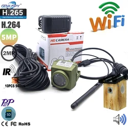 Wifi Bird Box Camera Kit Audio 1920P 1080P Night Vision Outdoor Mini IP Camera Pet Nest Bird Watching Camera Waterproof Camhi