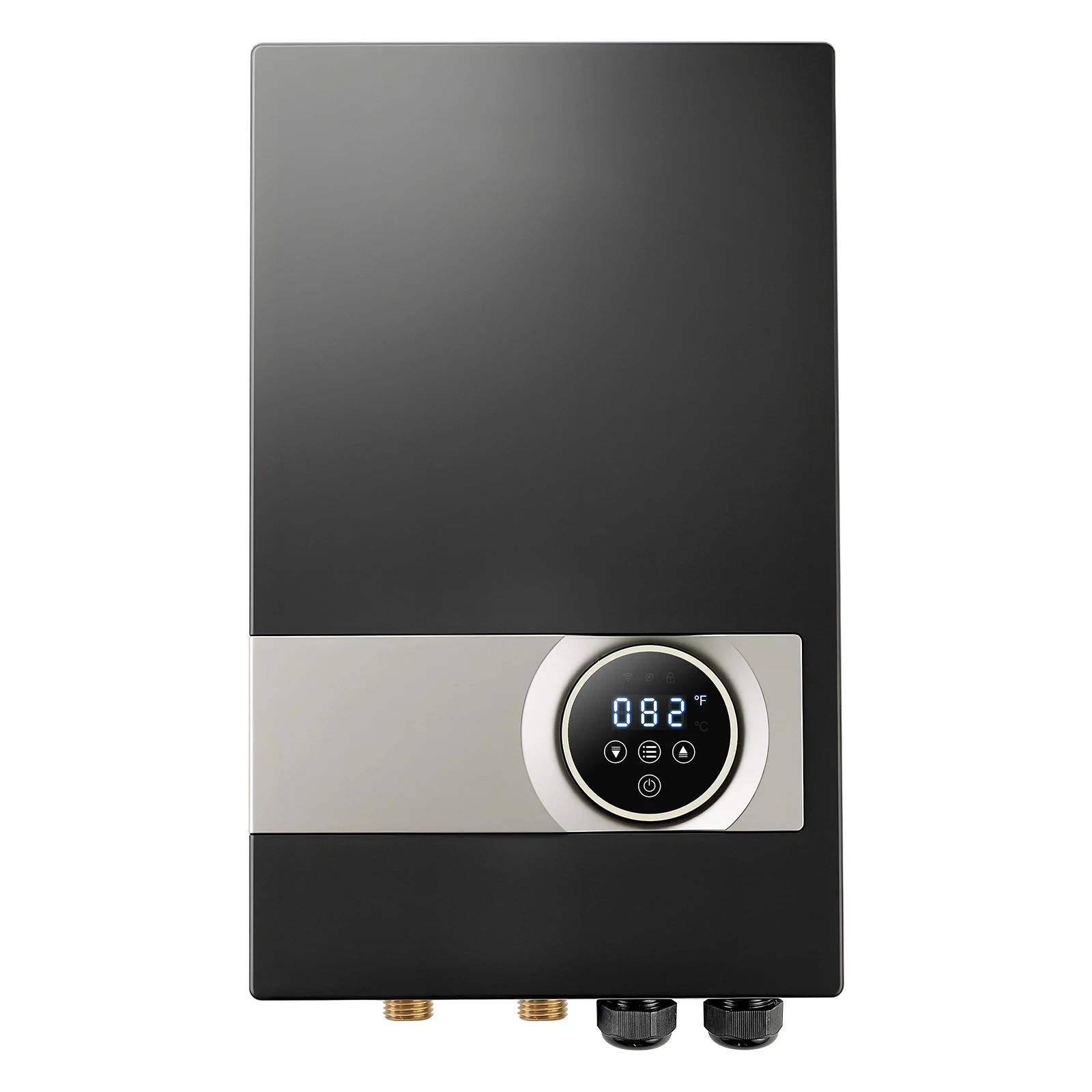SucceBuy Tankless Electric Water Heater 27/36kW Instant Hot Water Heater Under Sink On Demand for Bathroom Child Security Lock 1