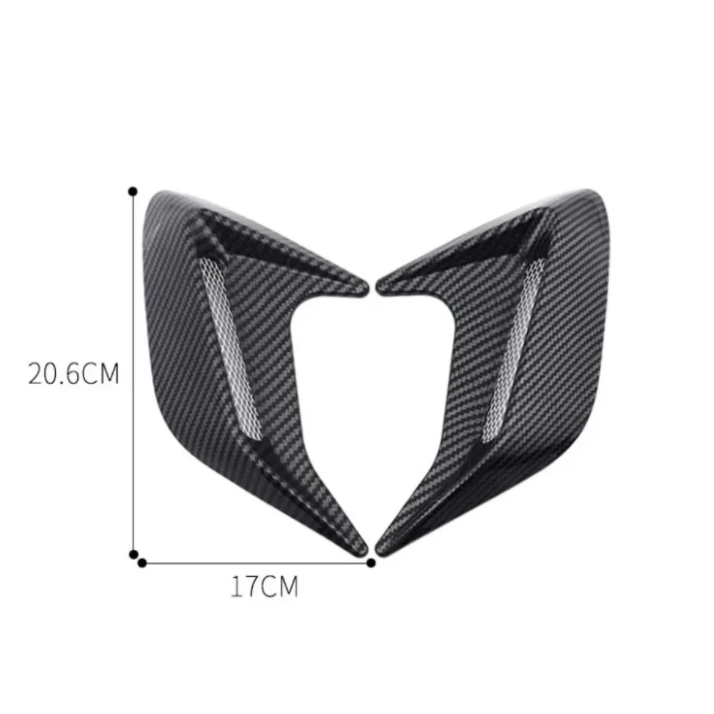 Car Accessories Universal Car Front Bumper Side Air Vent Car Splitter Wing Spoiler Canard For Mercedes Benz For Audi BMW Honda Nissa