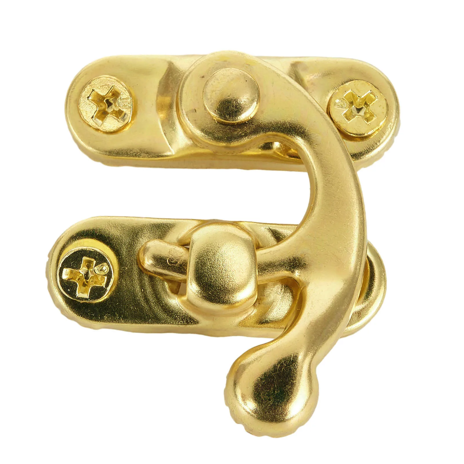 

30pcs Vintage Wooden Box Padlock Hasp Hook Lock Leather Bag Latch Clasps Lock Padlock Hasp With Screws Furniture Hardware