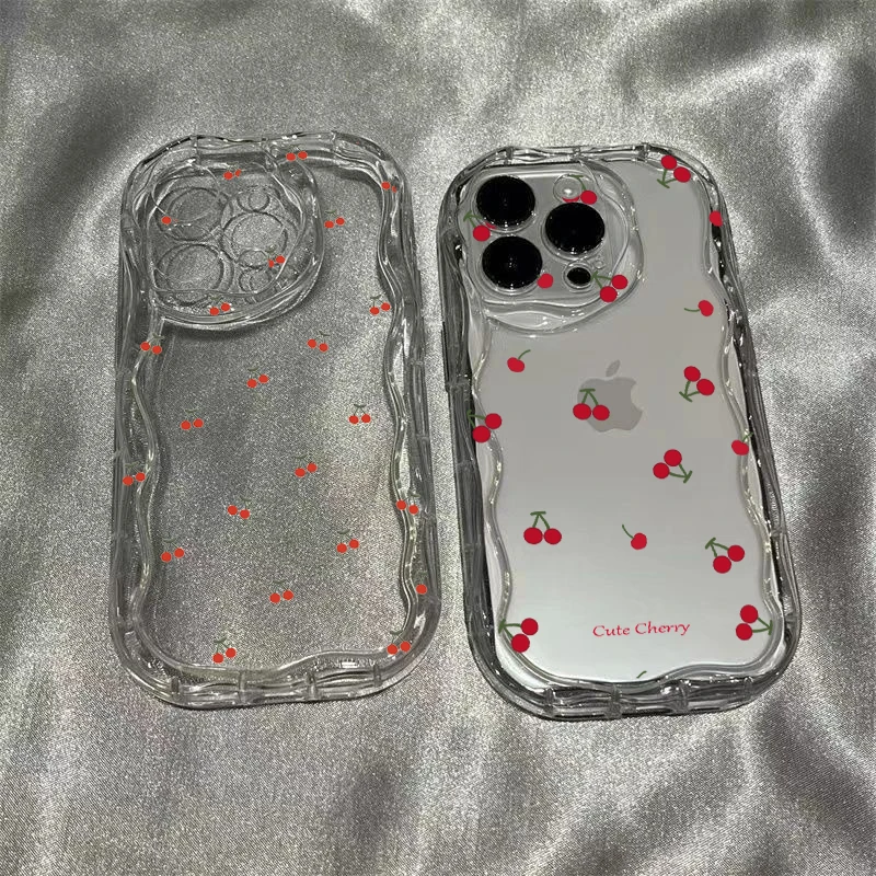 Adorable Cherry Design Phone Case