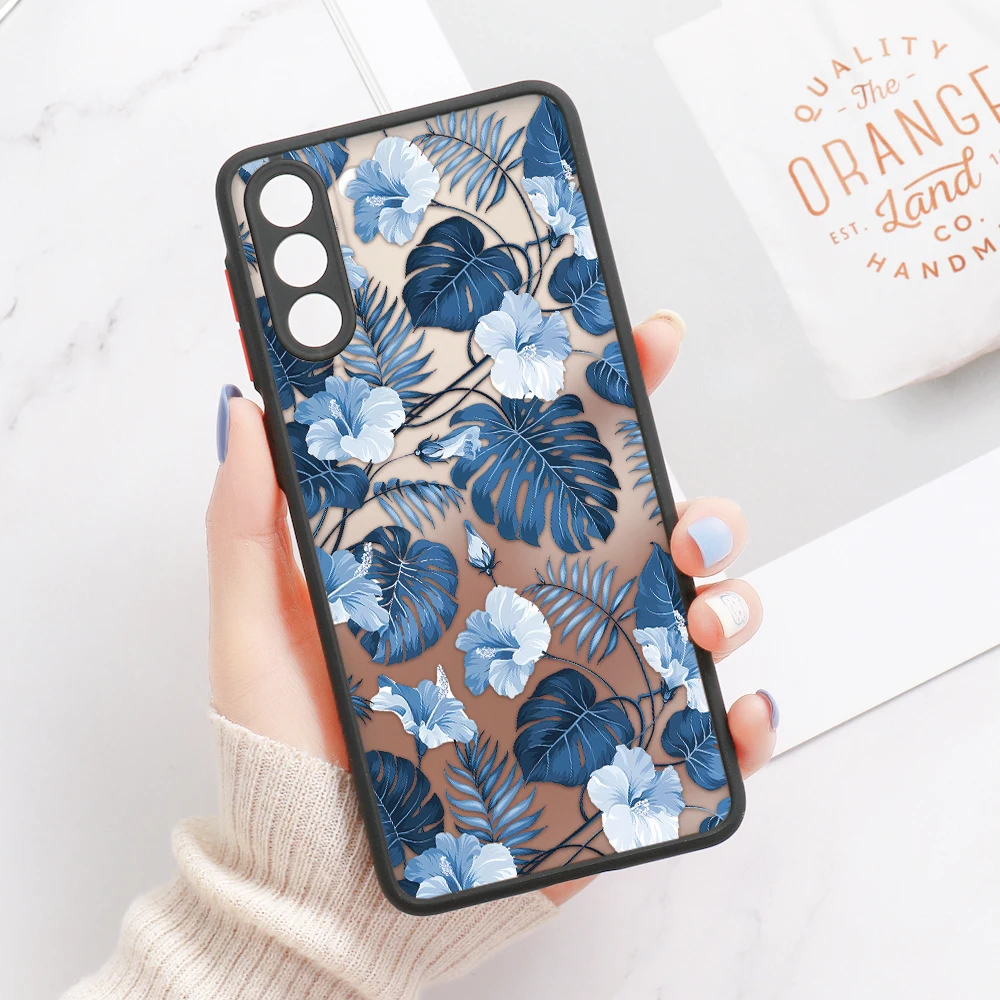 Eco-Friendly Leaf Design Matte Phone Case