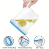 4Liter Airtight Cereal Storage Container Moistureproof Insect Proof Rice Bucket Food Storage Box Plastic Transparent Sealed Tank 5