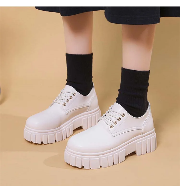 Shoes Women 2022 New Sneakers Plus Size Platform Sneakers Fashion Women's Casual Shoes Sneakers Ankle Lace-Up Mujer Shoes Woman