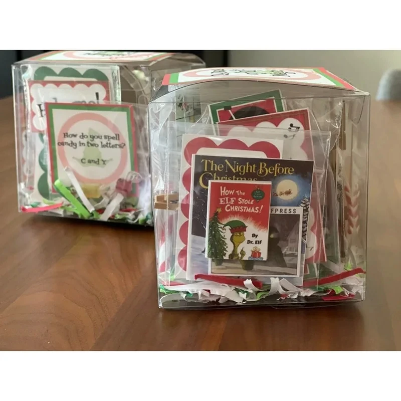 

Набор волшебных дней Рождества Elf, забавные мероприятия с эльфом, реквизит с эльфом, Набор рождественских эльфов, обратный отсчет веселья Рождества