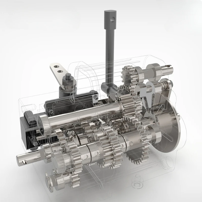 

Toyan Engine Model Five Speed Gearbox Suitable for Rc Car Model General Machinery Toy Boy Gift