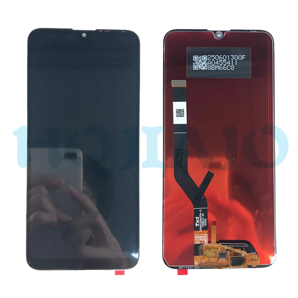 화웨이 Y7 6.26 DUB-LX1 LX3 LCD 디스플레이 디지타이저 Y7 프라임 2019 LCD 터치 스크린 프레임 Y7 Pro LCD 용 기존 2019 LCD 디스플레이
