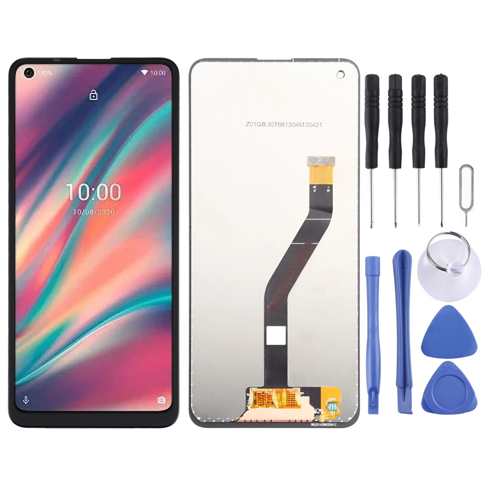 Schermo Lcd Originale Per Wiko View 5 / View 5 Plus Con Digitalizzatore Assemblaggio Completo
