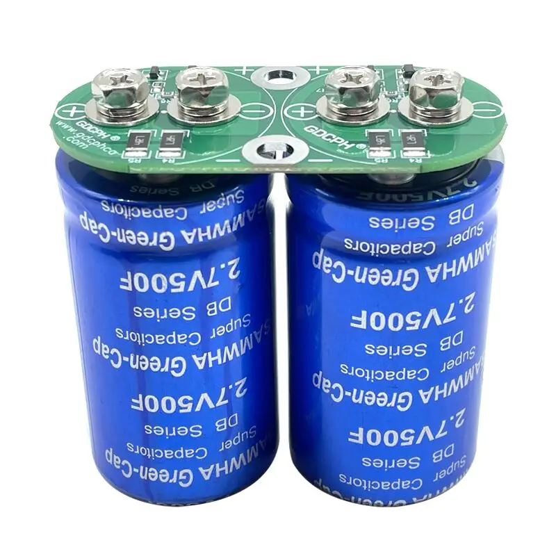 Supercapacitor 5.4v250f Automobile Electronic Rectifier 2.7v500f*2