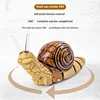 Simulation Funny Puzzle Toys  Little Snail with Light Children Play House Remote Control Biological Cognition Education Toys 4