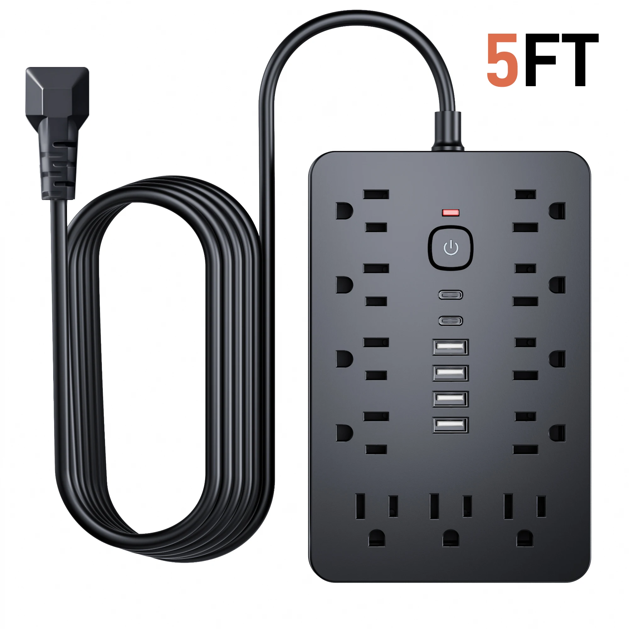 Power strip Surge protection 6