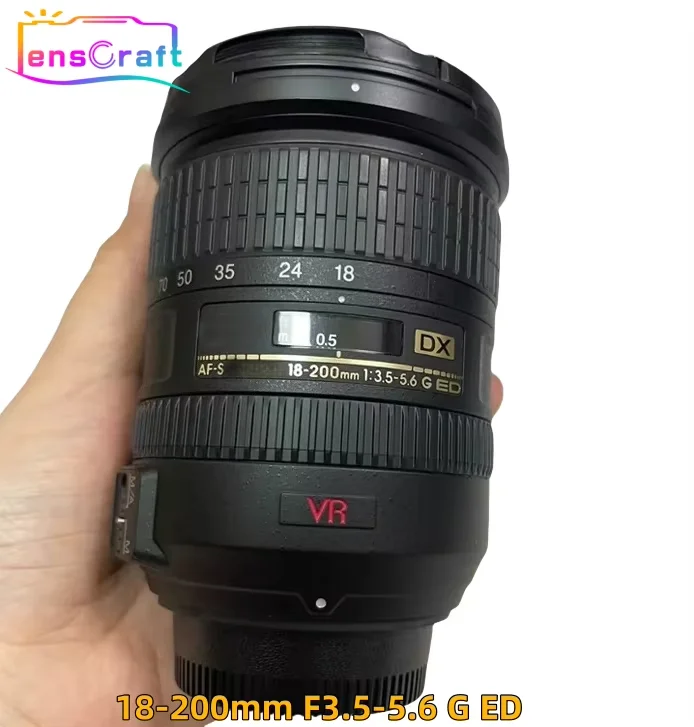 98% New Original AF-S 18-200mm F3.5-5.6 G ED VR Lens For 98% New Original AF-S 18-200mm F3.5-5.6 G ED VR Lens For