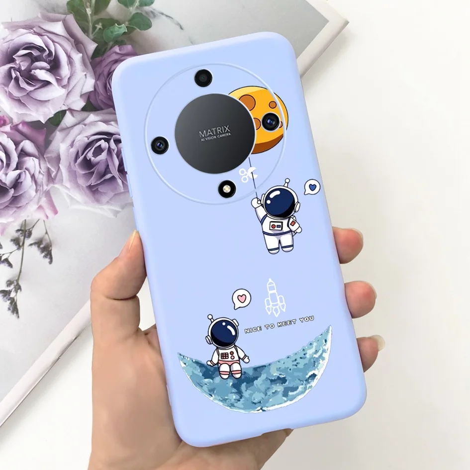 Lovely Cartoon Flower Slim Soft Silicone Phone Case Cover