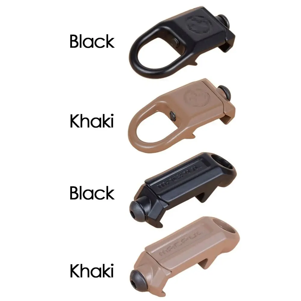 Sling Adapter Tactical Quick Detach RSA GBB Buckle QD Steel Mount Attachment Fit 20mm Rail Hunting Tool Buckle Clip Accessories