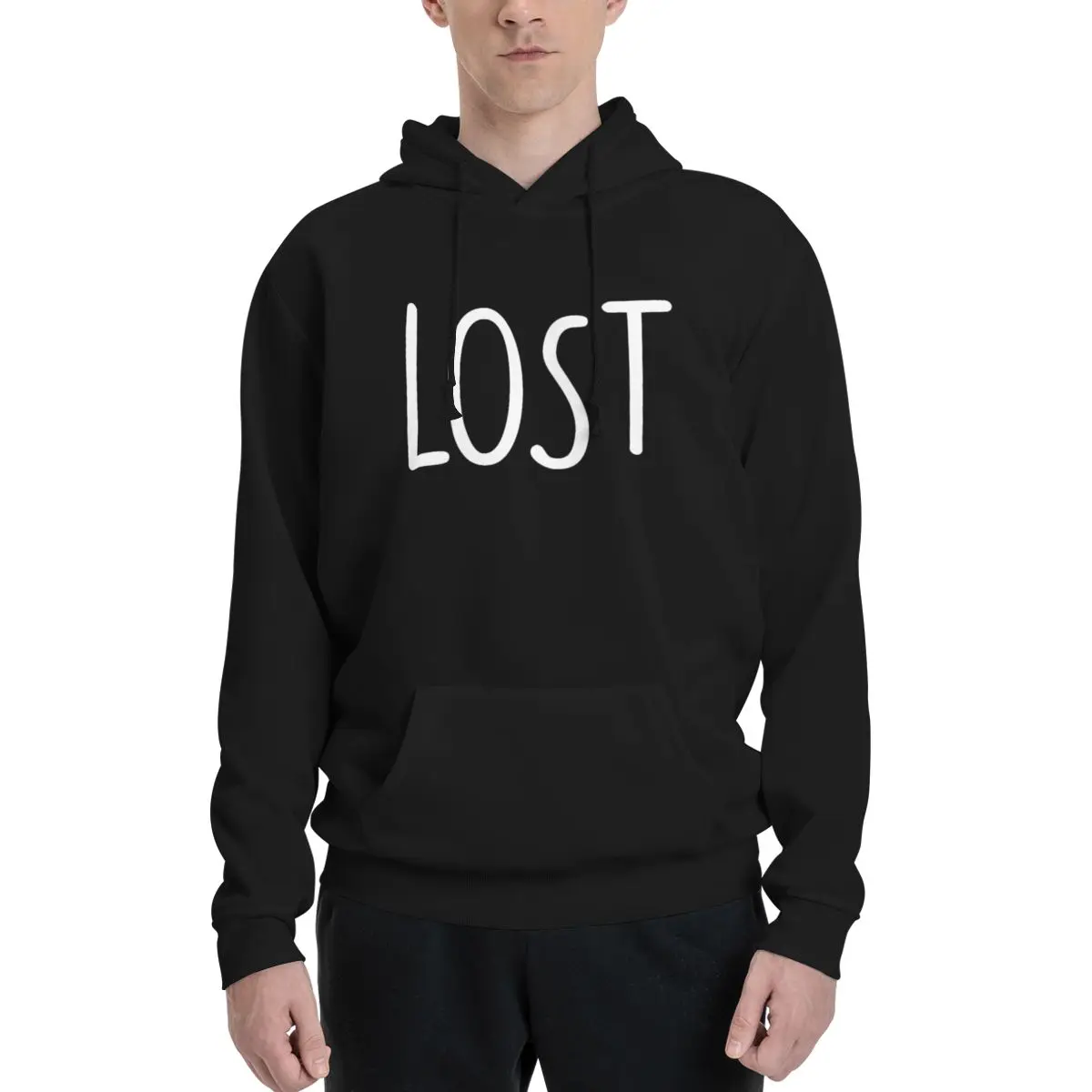 

LOST Quotes Drama Tv Show Sci-Fi Numbers 7 Couples Plus Velvet Hooded Sweater Vintage Top quality With hood pullover Home Kawaii