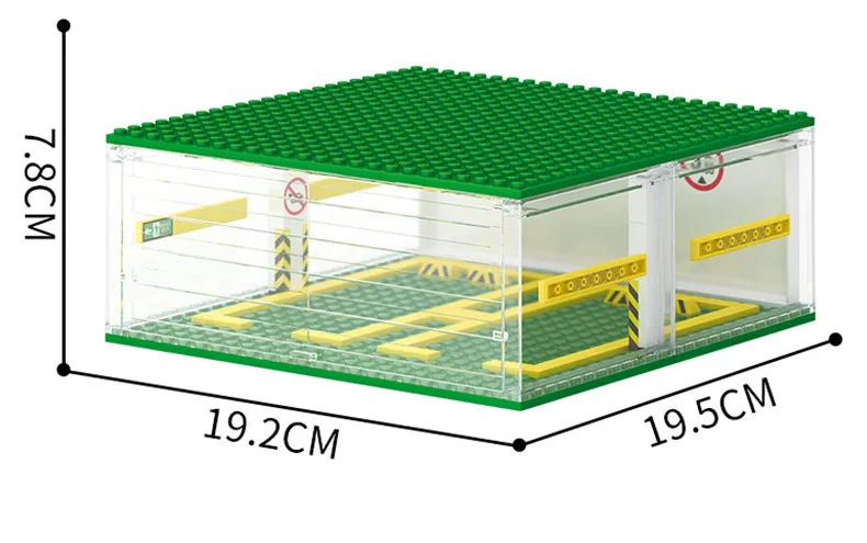 SEMBO BLOCK DIY Sportwagen Garage Bausteine Technologie Rennfahrzeug Lagerung Vitrine Ziegel Kinder Spielzeug Jungen Geschenke – Detail 13