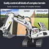 1:20 RC Car 2.4G Remote Control Excavator Construction Truck Dumper Bulldozer Crawler Engineering Vehicle Toys for Boys Kid Gift 3