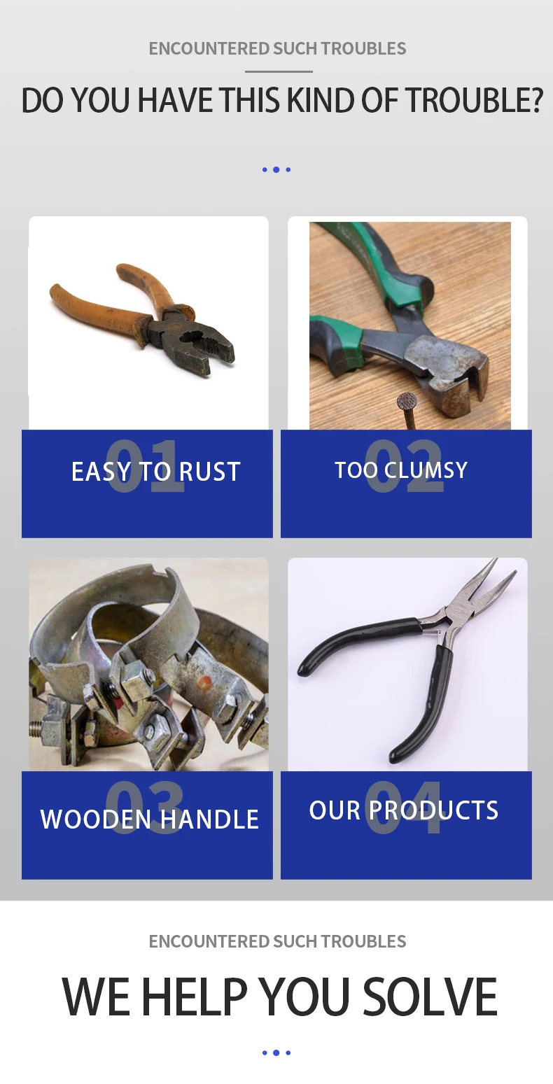 Description Picture 3 of itemWire Stripper Tool Jewelry Accessories Repair And Making Pliers Needle-nosed Copper Wire Tweezers Scissors Curved Nose Pliers