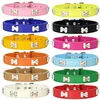 Bone Leather Durable Pet Dog Collars Puppy Pug Collars for Small Large Dog Chihuahua Cat Accessories Pet Collar for Small Dogs