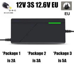 Universal Smart Fast Charging Plug Charger for Lithium Li - ion Battery Packs (12V 3S 12.6V EU)