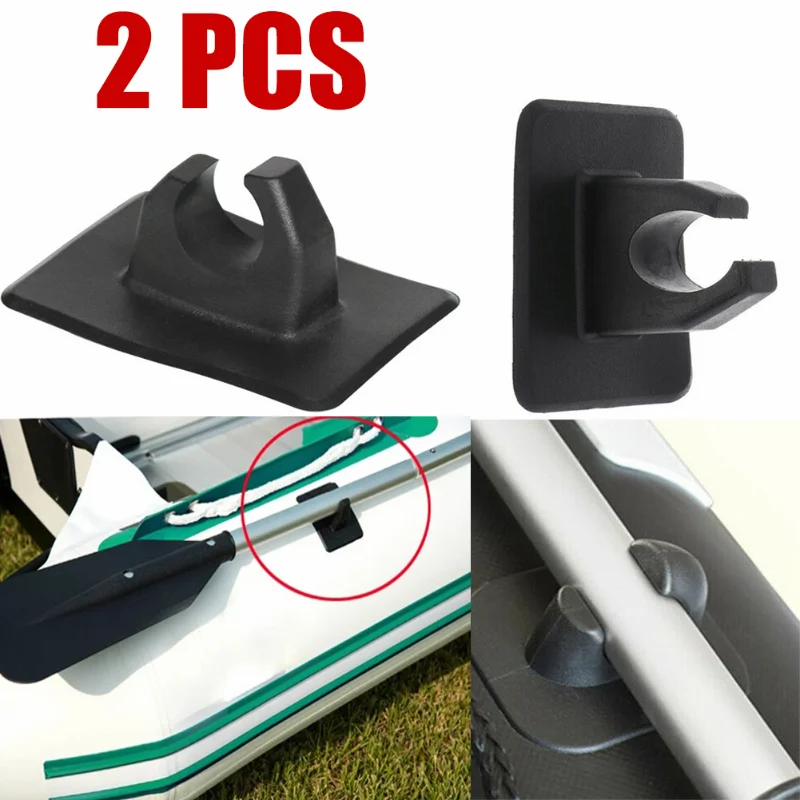 2pcs Pvc Water Sports Inflatable Boat Kayak Paddle Holder Mount Patch