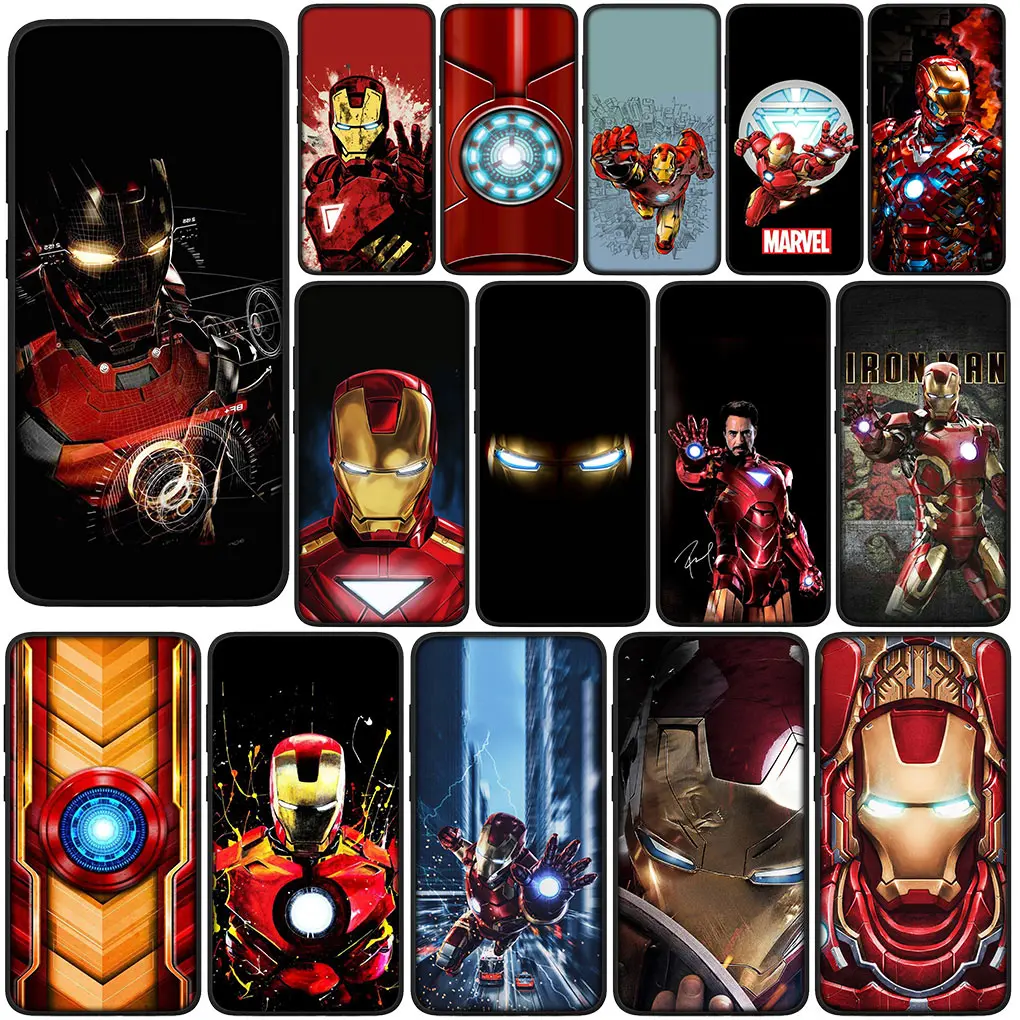 Cover Morbida Per Samsung Galaxy A10 A20 A53 A30 A31 A32 A50 A51 A52 A12 A33 Custodia Per Telefono Hero I-Ironmans I-Irons Man M-Marvels