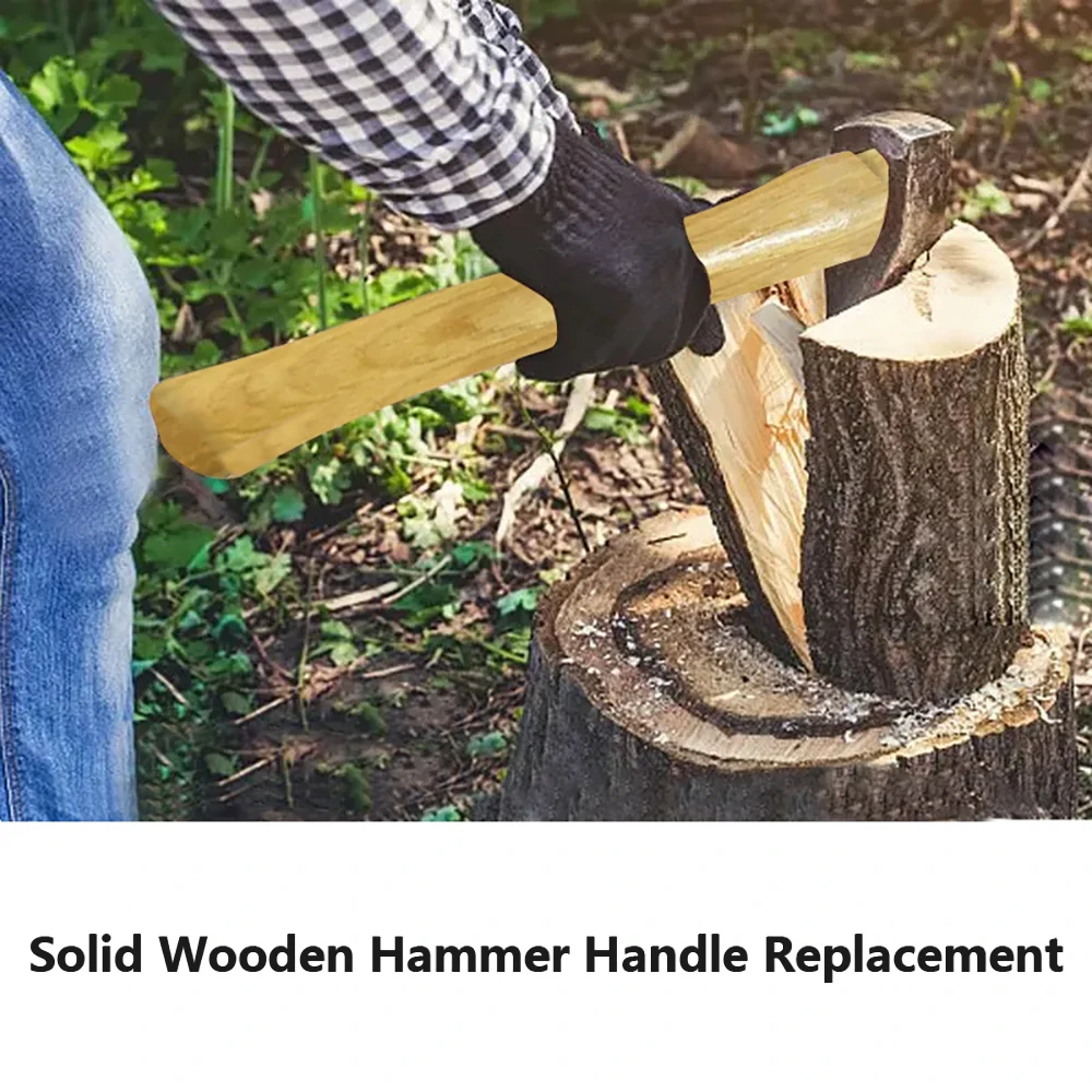 Hammer Replacement Handles 1pc Wooden 32 35 37 40cm