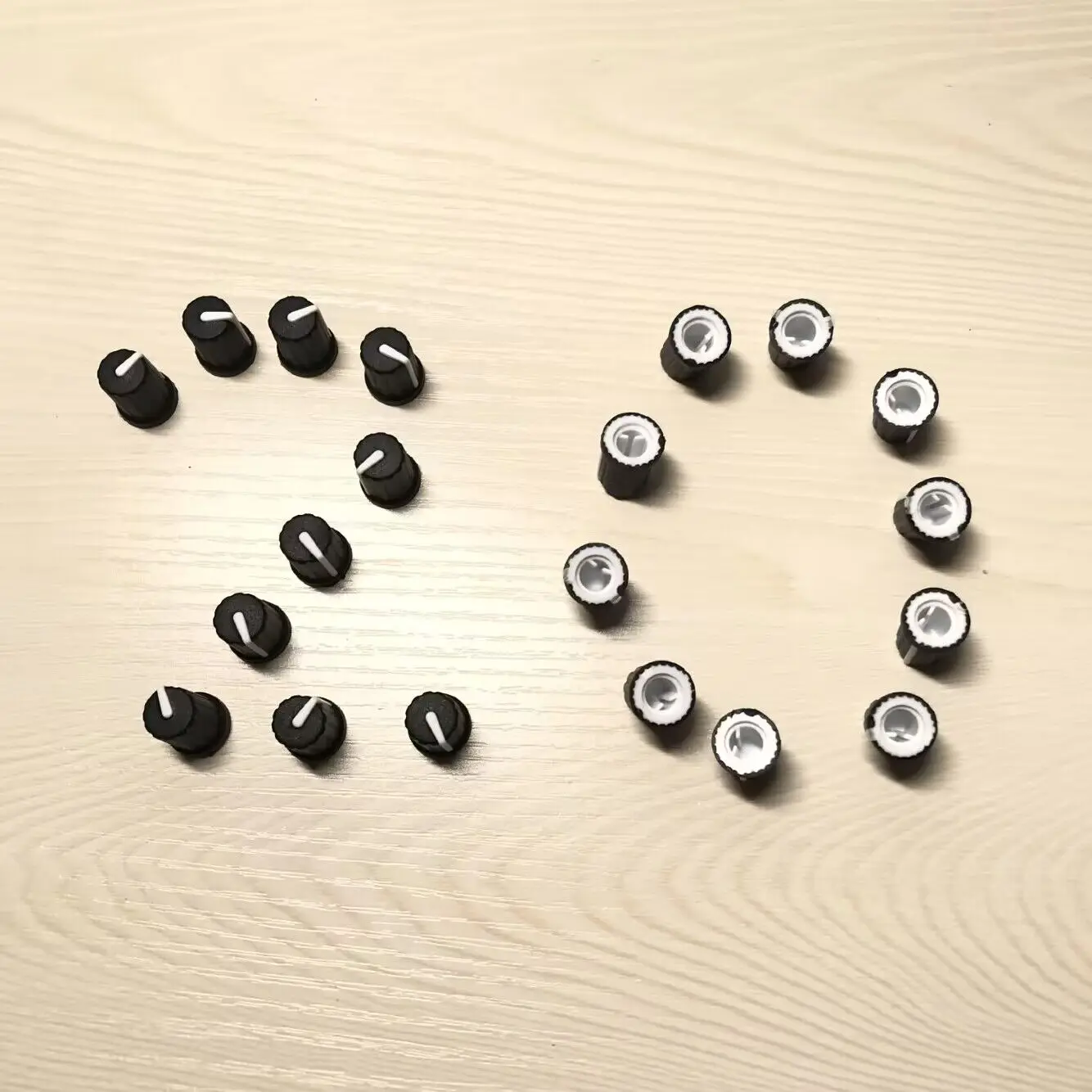 20PCS/LOT knob For Pioneer TRIM DJM800, DJM900, DJM2000 spare part DAA1204 BLACK Color