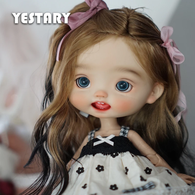 

Парики для кукол YESTARY, аксессуары для кукол Blythe DianDian Qbaby ручной работы, импортные из России, искусственные волосы, аксессуары для шарнирных подарков для девочек
