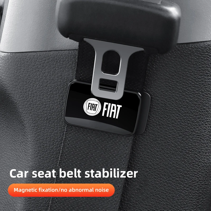 자동차 안전벨트 고정장치 자석 리미터 자동차 장식품 FIAT 아바르트 펄스 판다 티포 스트라다 600 500X 모비 풀백 프리몬트용