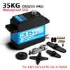 1X Coreless servo 25kg 35KG high speed servo pro digital and Stainless Steel gear servo arduino servo for Robotic DIY,RC car 3